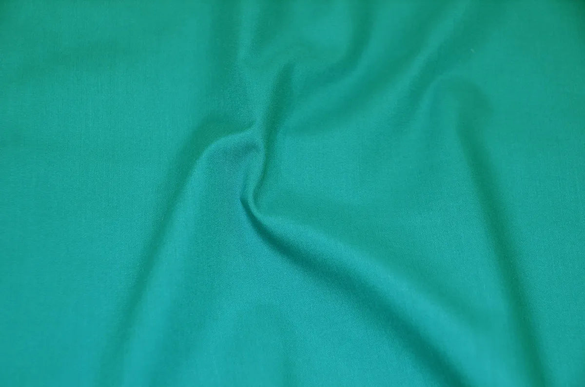 Jade Poly Cotton Broadcloth