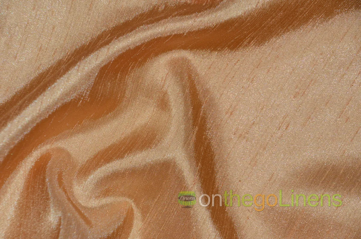 Shantung Satin Tangerine