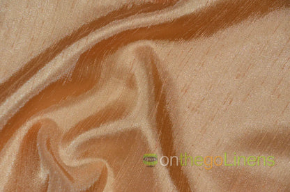 Shantung Satin Tangerine