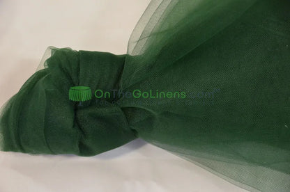 Bridal Tulle Hunter Green