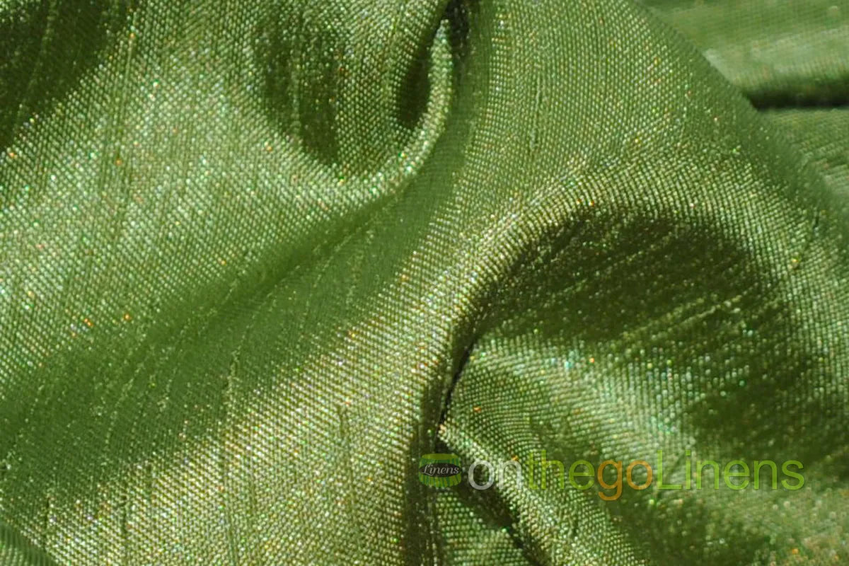 Shantung Satin Tablecloths | Reversible Silk Satin Table Linens | 100% Polyester | Multiple Colors | Reversible French Seam |
