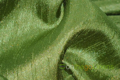 Shantung Satin Dark Lime
