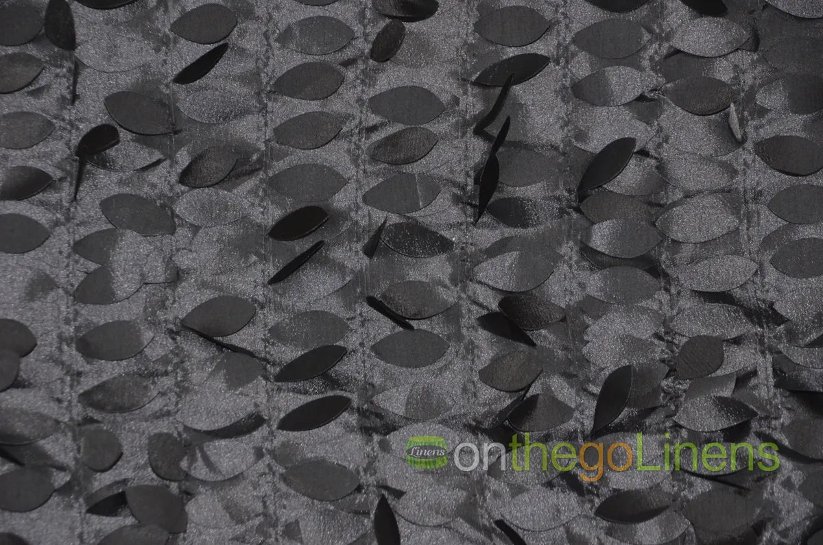 Leaf Taffeta Fabric by the Yard | Hanging Leaf Taffeta Fabric | Multiple Colors |