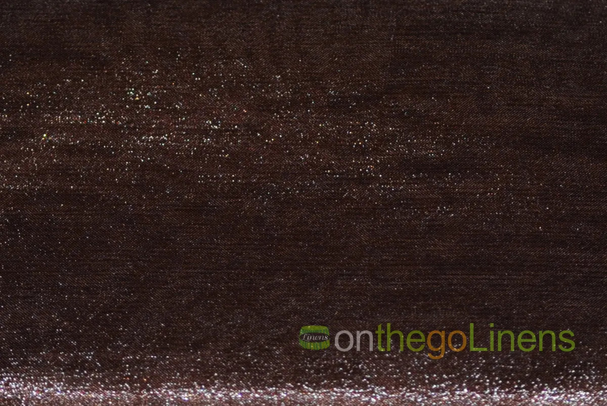 Crystal Organza Brown