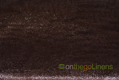 Crystal Organza Brown