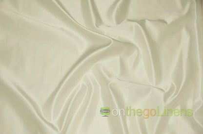 Lamour Satin Tablecloths | 100% Polyester Semi Dull Heavy Satin Table Linens |