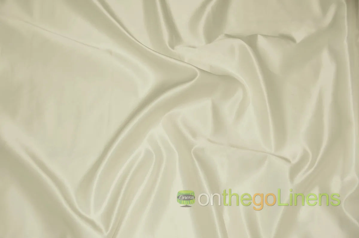 Ivory LAmour Satin