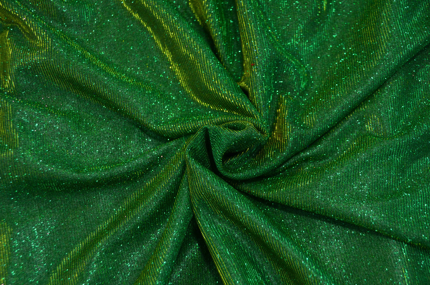 Spandex Glimmer Knit Fabric by the Yard | 56" Wide | Metallic Glitter Spandex Knit Fabric | 2 Way Stretch |