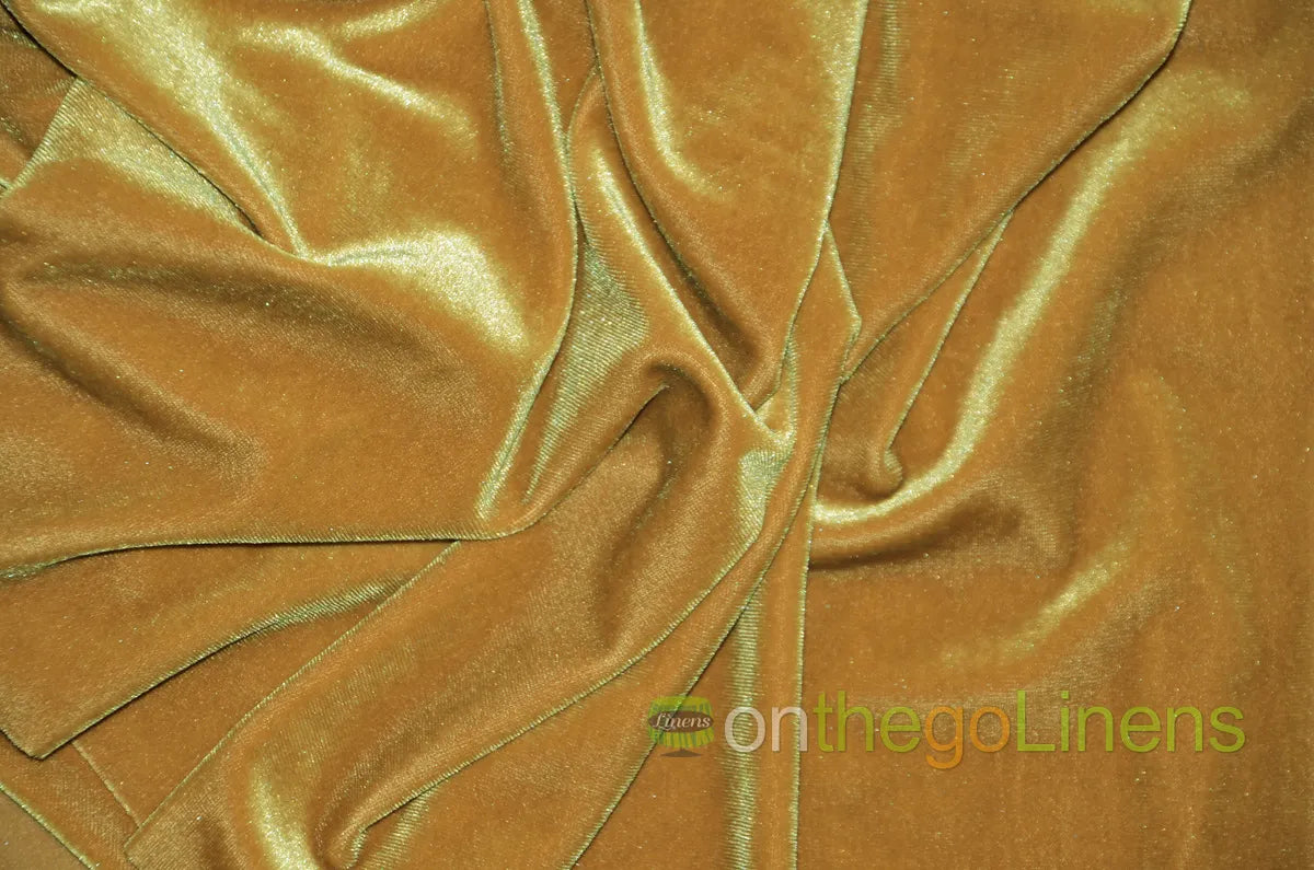 Stretch Velvet Tablecloths | Soft and Smooth Spandex Velvet Table Linens | Multiple Colors |