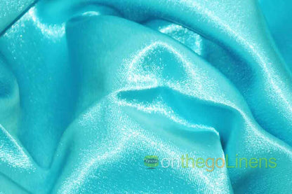 Crepe Back Satin Light Aqua
