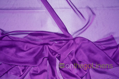 Raisin Two Tone Chiffon