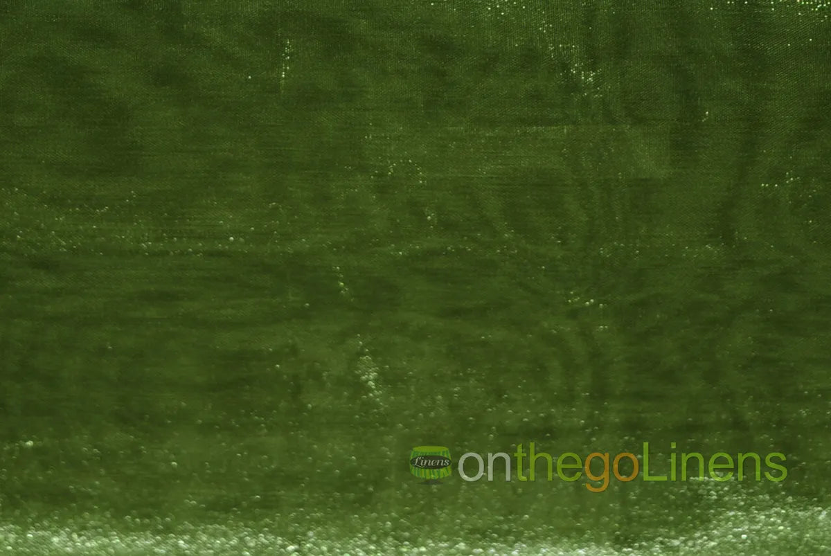 Crystal Organza Bamboo Green