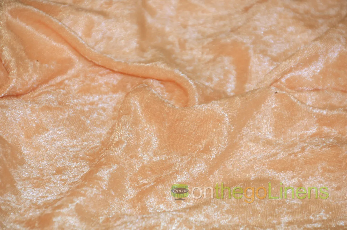 Panne Velvet Peach