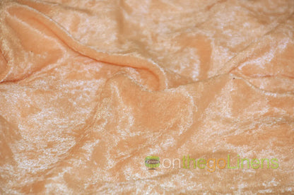 Panne Velvet Peach