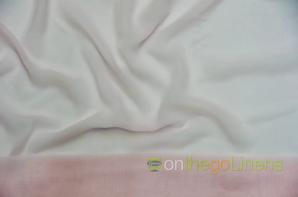 Light Pink Chiffon 60 Wide