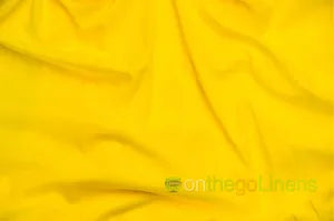 Yellow Stretch Nylon Spandex