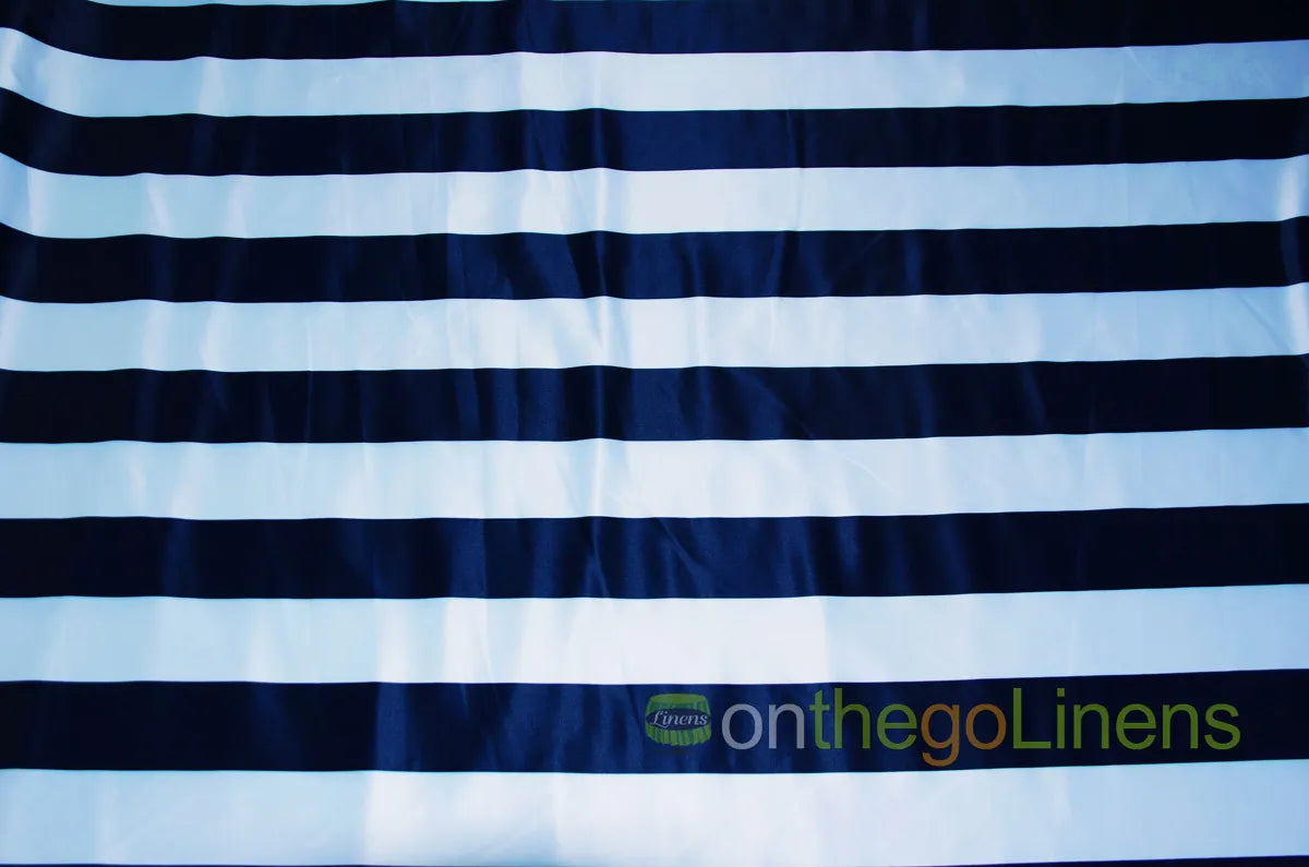 Navy Blue 3.5 Stripe Lamour Prints