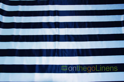Navy Blue 3.5 Stripe Lamour Prints