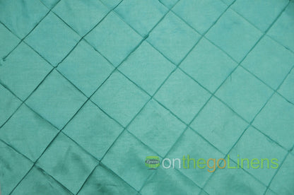 Pintuck 4x4 Fabric by the Yard | Diamond Taffeta Fabric | 52" wide | Multiple Colors |