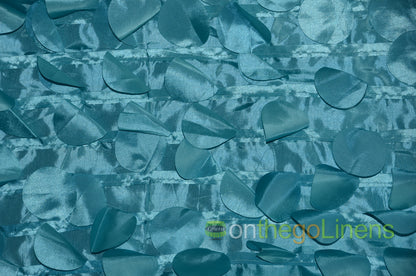 Petal Taffeta Fabric by the Yard | Round Hanging Petal Taffeta Fabric |