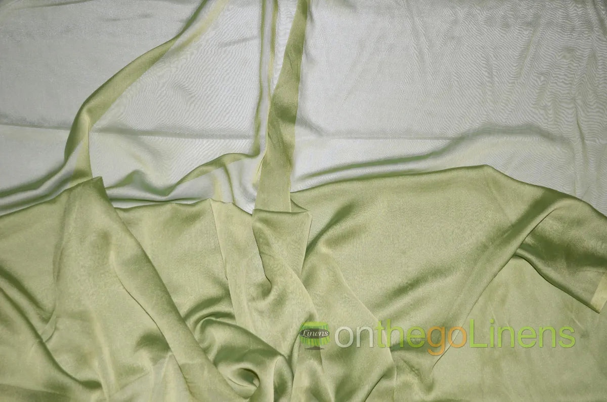 Sage Two Tone Chiffon