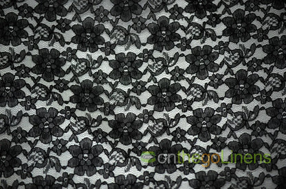 Raschel Lace Fabric by the Yard | 60" Wide | Multiple Colors | Wholesale Option Available |