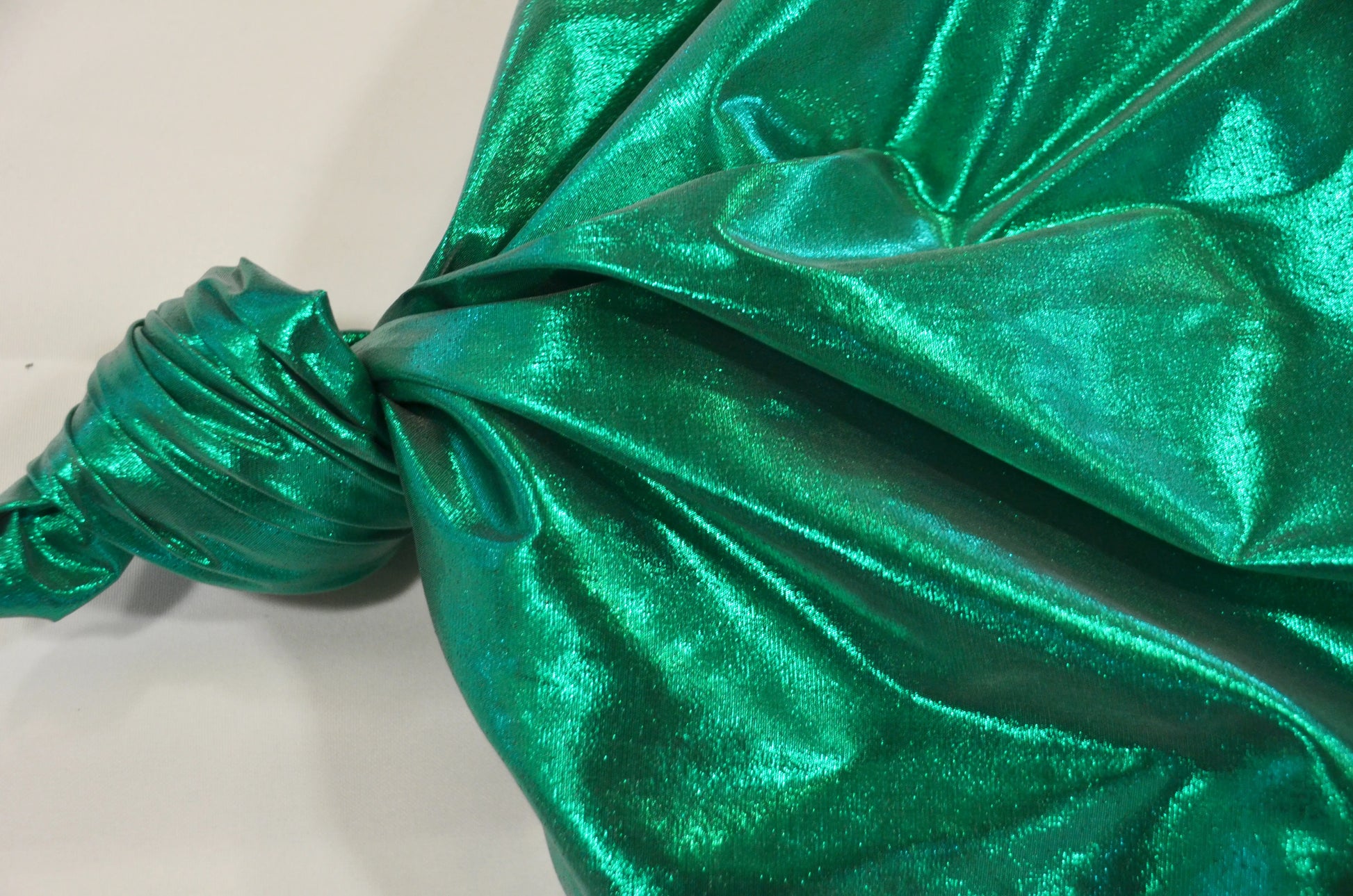 Flag Green Tissue Lame