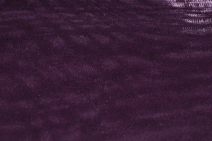 Plum Mirror Organza