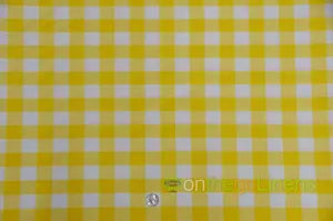 Poly Gingham Picnic Checkers Table Linens