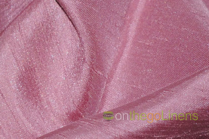 Shantung Satin Dusty Rose