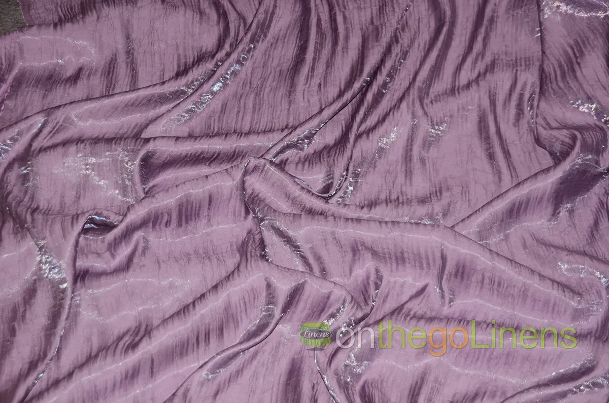 Iridescent Crush Shimmer Fabric by the Yard and Bolt | 54" wide | Galaxy Fabric |