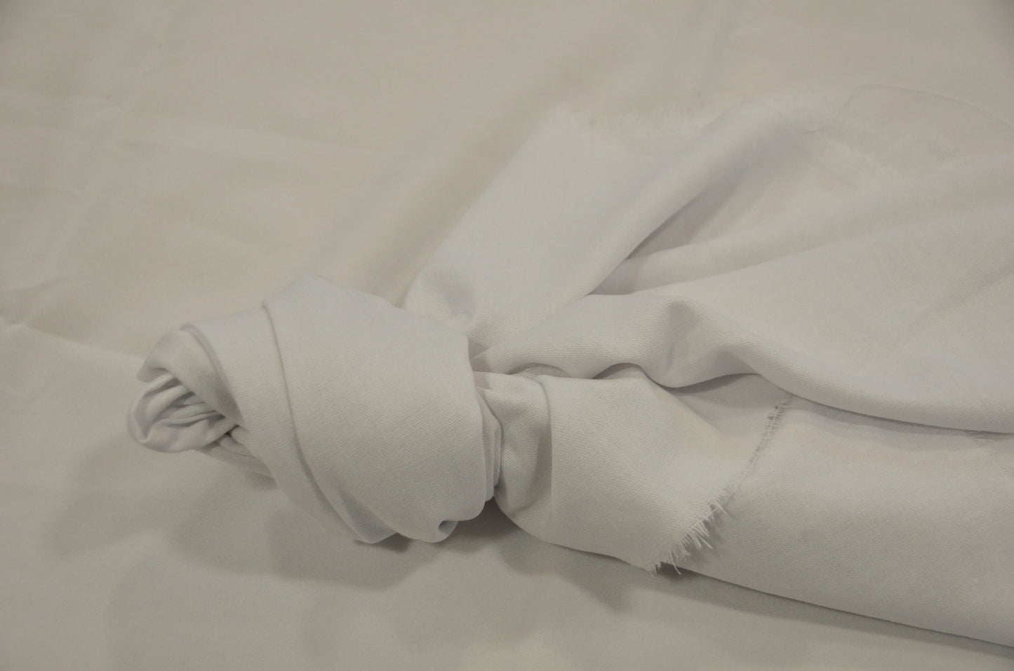 Optical White Rayon Linen