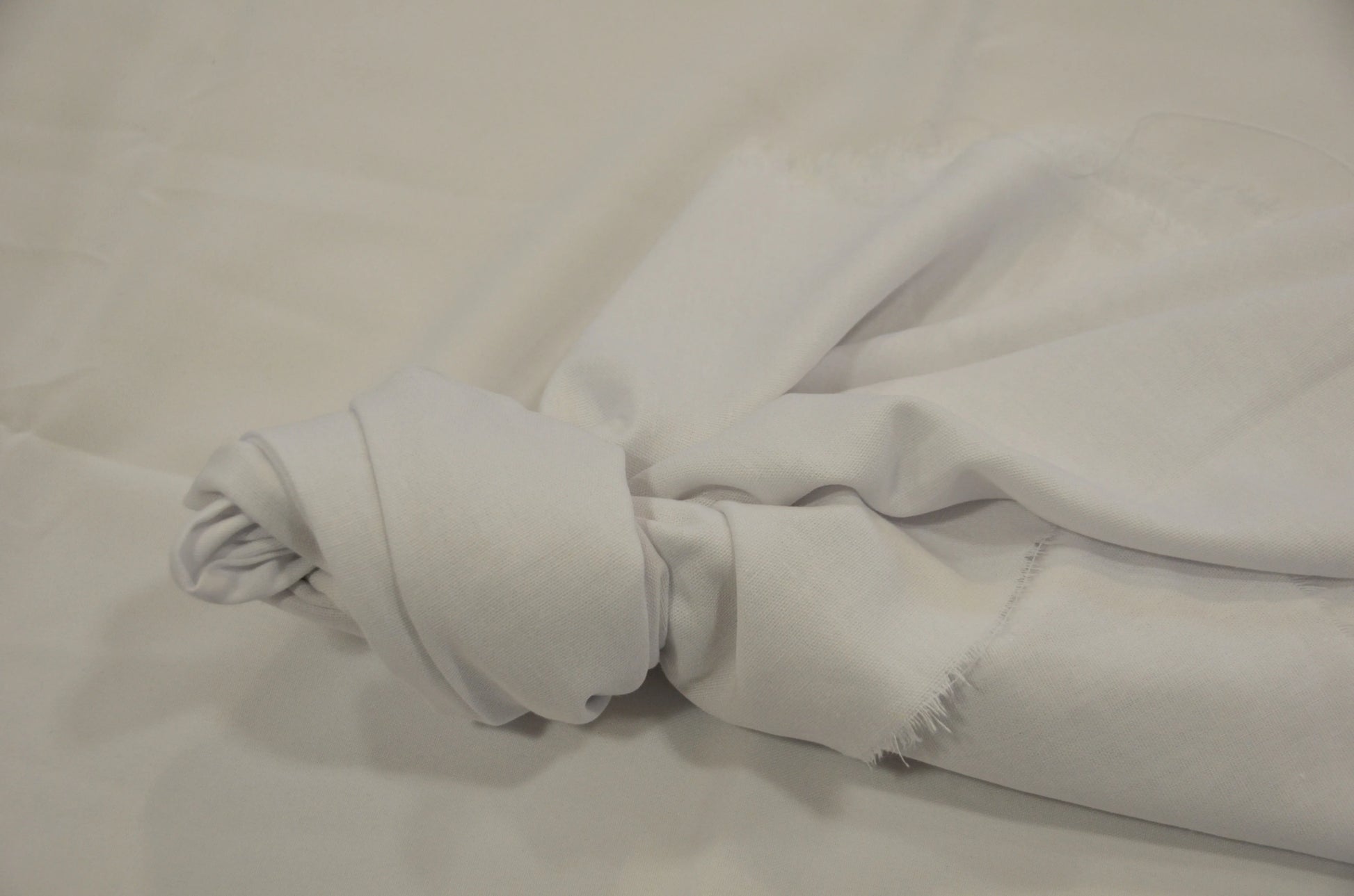 Optical White Rayon Linen