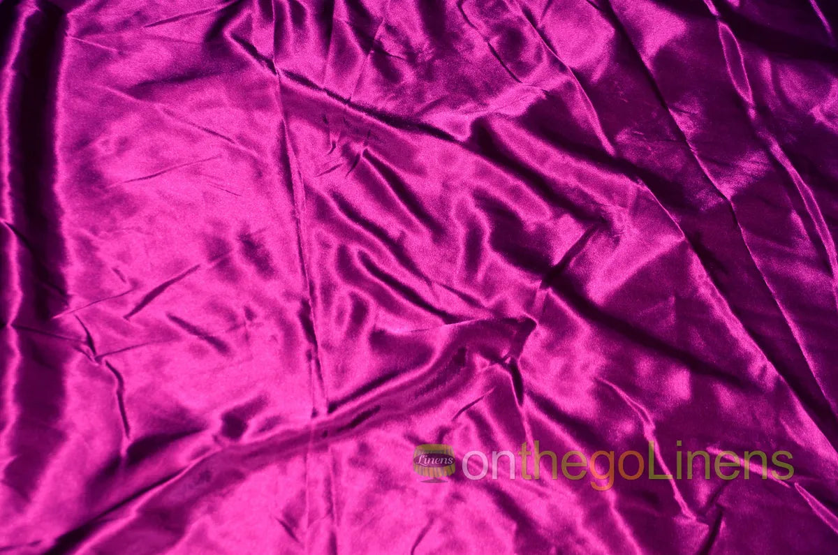 Charmeuse Satin Fabric by the Yard and Wholesale Bolt | IFR Satin Fabric | Silky Soft Satin Fabric |