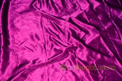 Charmeuse Satin Fabric by the Yard and Wholesale Bolt | IFR Satin Fabric | Silky Soft Satin Fabric |