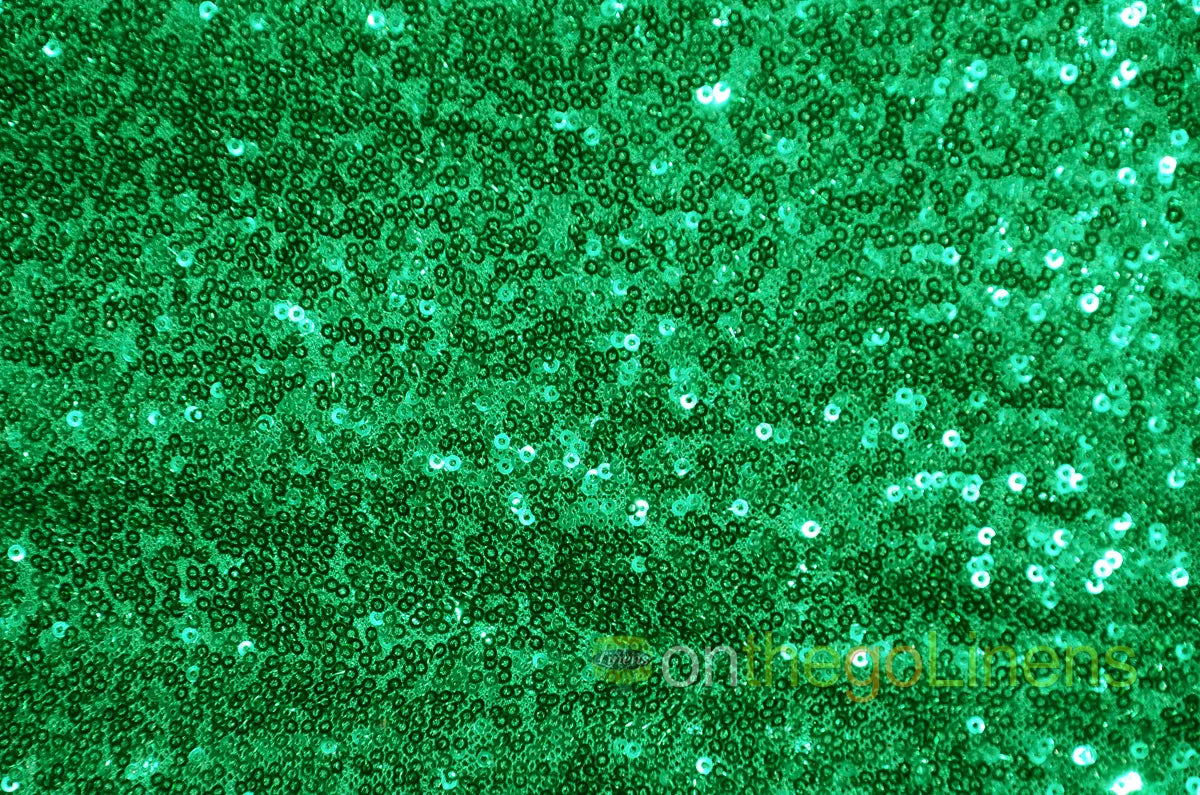 Glitz Mesh Sequins Fabric by the Yard & Bolt | 54" Wide | Multiple Colors |