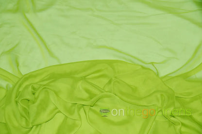 Avocado Two Tone Chiffon