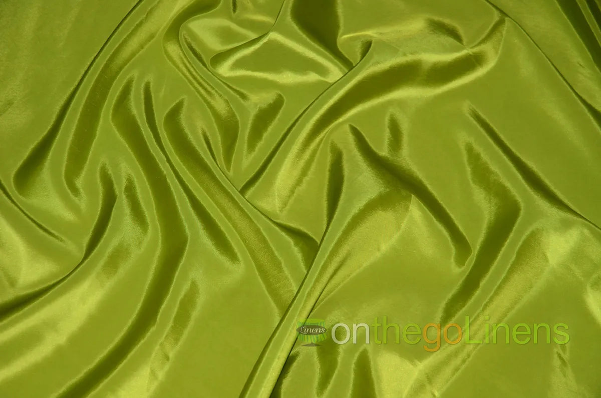 Taffeta Fabric by the Yard | Non Stretch Taffeta | 60" Wide | 75 Colors Available | Wholesale Bolt Available |