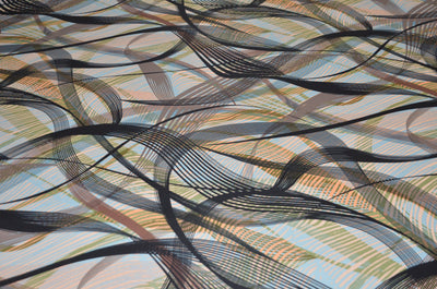 Galaxy Satin Print Table Napkin | Abstract Satin Table Napkins | 100% Polyester |