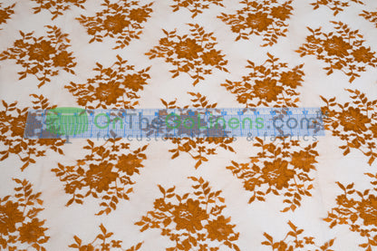 Chantilly Lace Fabric by the Yard Lightweight Sheer Floral Bridal & Evening Wear