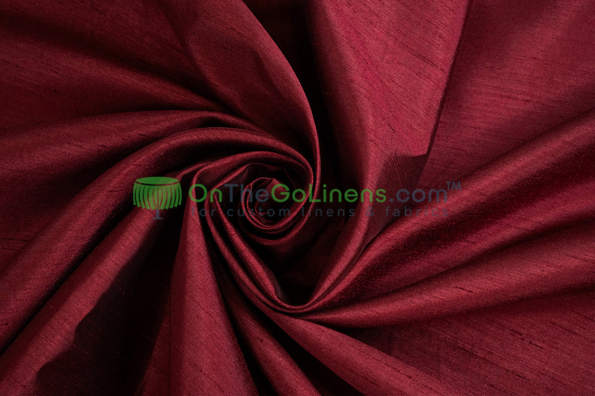 IFR Polyester Dupioni Fabric 120" Wide Extra Wide Silk Look 100% Polyester