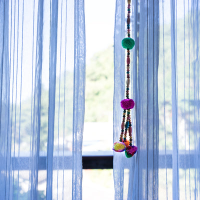 IFR Sheer Voile Event Drapery Panels | Sheer Voile Curtains | Inherently Fire Retardant Sheer Fabric |