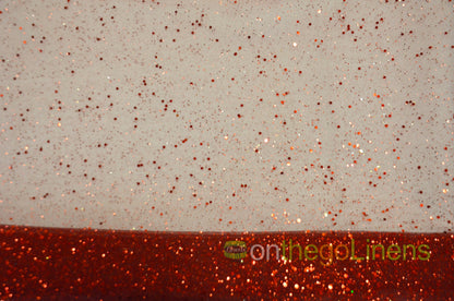 Tulle Glitter with Sequins Fabric by the Yard | Tulle filled with Glitter and Sequins | 60" Wide | Multiple Colors |