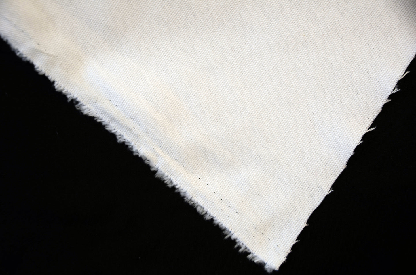 100% Cotton Canvas Fabric by the Yard | Dyed Black and Bleached White | 10 oz |Canvas Dyed Colors 10 oz Fabrics