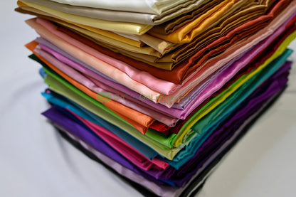 Charmeuse Satin Table Linens, Table Overlays, Table Drapes and Banquets | Multiple IFR Satin Colors |