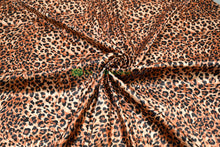 Cheetah Charmeuse Satin Table Runners | Soft Silky Cheetah Table Runners |