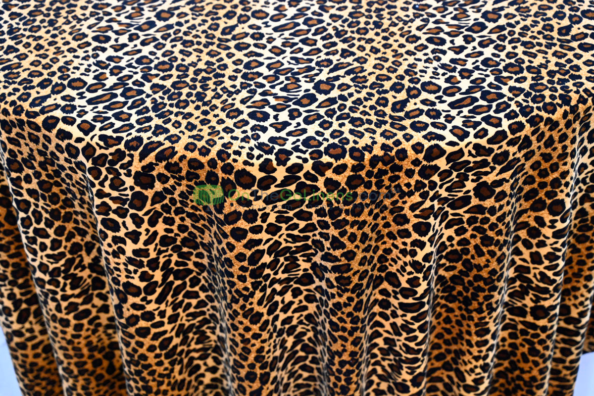 Cheetah 4-Way Stretch Velvet Safari Leopard Polyester | Digital Print | Durable & Ideal for Costumes & Cosplay