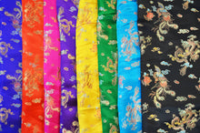 45" Chinese Brocade Dragon Fabric by the Yard | Chinese Dragon Fabric | Multiple Colors