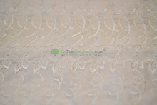Cotton Eyelet Embroidery Design ONE | Double Scallop Finish | 80% Polyester 20% Cotton | 52” Wide