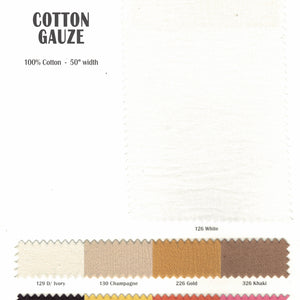 100% Cotton Gauze Table Runners | Multiple Sizes | Baby Hem Edge | 100% Muslin Table Runners |